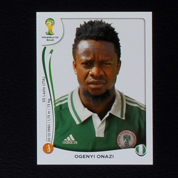 Brasil 2014 No. 480 Panini sticker Ogenyi Onazi