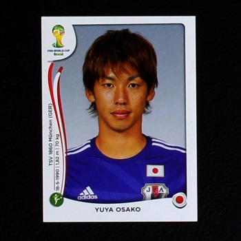 Brasil 2014 Nr. 259 Panini Sticker Osako