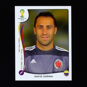 Brasil 2014 Nr. 186 Panini Sticker David Ospina