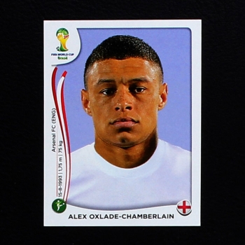 Brasil 2014 Nr. 313 Panini Sticker Oxlade-Chamberlain