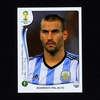 Brasil 2014 Nr. 427 Panini Sticker Rodrigo Palacio