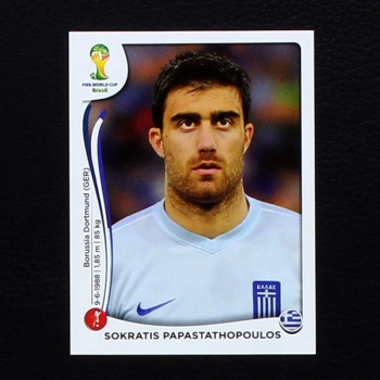 Brasil 2014 Nr. 207 Panini Sticker Papastathopoulos