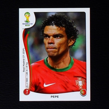 Brasil 2014 Nr. 510 Panini Sticker Pepe