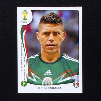 Brasil 2014 Nr. 086 Panini Sticker Oribe Peralta