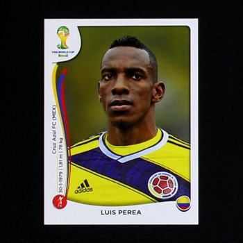 Brasil 2014 Nr. 189 Panini Sticker Luis Perea