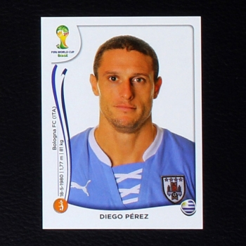 Brasil 2014 Nr. 270 Panini Sticker Perez