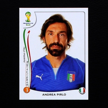 Brasil 2014 Nr. 327 Panini Sticker Pirlo