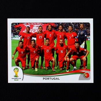 Brasil 2014 No. 508 Panini sticker Portugal team