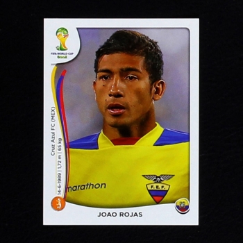 Brasil 2014 Nr. 368 Panini Sticker Rojas