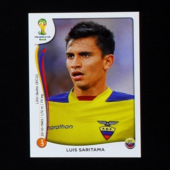 Brasil 2014 Nr. 365 Panini Sticker Saritama