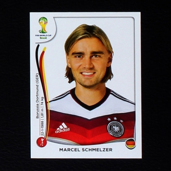 Brasil 2014 Nr. 495 Panini Sticker Marcel Schmelzer