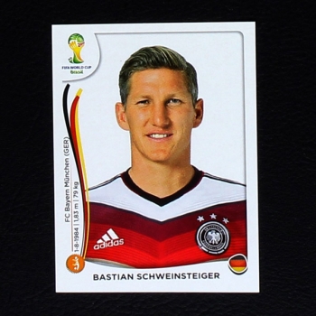 Brasil 2014 No. 497 Panini sticker Bastian Schweinsteiger