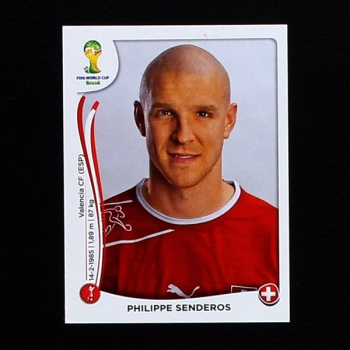 Brasil 2014 Nr. 343 Panini Sticker Senderos