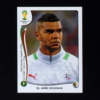 Brasil 2014 Nr. 600 Panini Sticker El Arbi Soudani