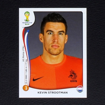 Brasil 2014 Nr. 137 Panini Sticker Kevin Strootman