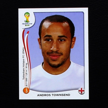 Brasil 2014 Nr. 312 Panini Sticker Andros Townsend