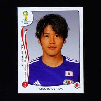 Brasil 2014 Nr. 246 Panini Sticker Uchida