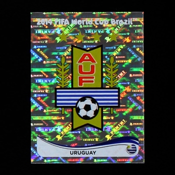 Brasil 2014 Nr. 260 Panini Sticker Uruguay Wappen