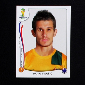 Brasil 2014 Nr. 179 Panini Sticker Dario Vidosic