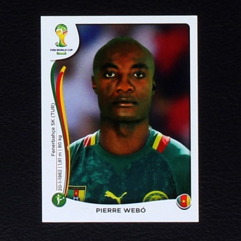 Brasil 2014 Nr. 106 Panini Sticker Pierre Webo