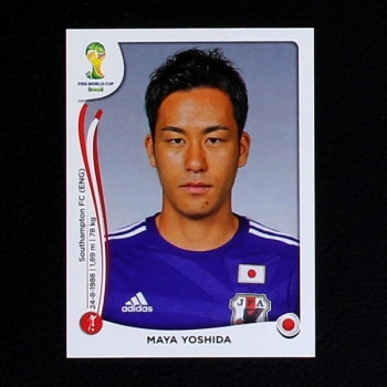 Brasil 2014 Nr. 244 Panini Sticker Yoshida