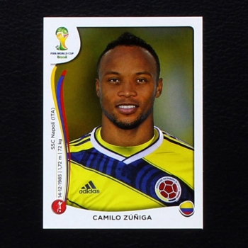 Brasil 2014 Nr. 191 Panini Sticker Camilo Zuniga