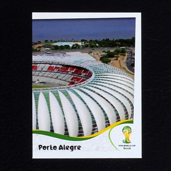 Brasil 2014 Nr. 023 Panini Sticker Stadion Porto Alegre 2