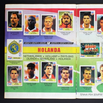 USA 94 - Mundial de Futebol Panini album complete