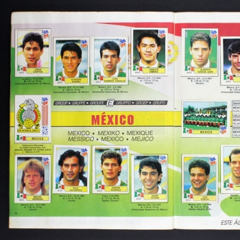 USA 94 - Mundial de Futebol Panini album complete