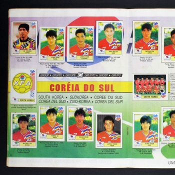 USA 94 - Mundial de Futebol Panini album complete