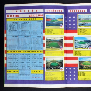 USA 94 - Mundial de Futebol Panini album complete