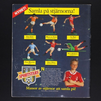 Italia 90 Panini Sticker Album komplett Schwedische Version