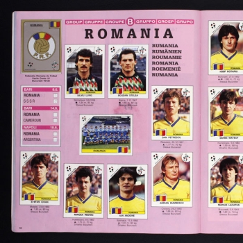 Italia 90 Panini Sticker Album komplett Schwedische Version