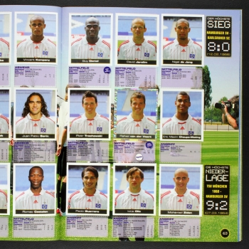 Fußball 2007 Panini Sticker Album komplett - Bild Version