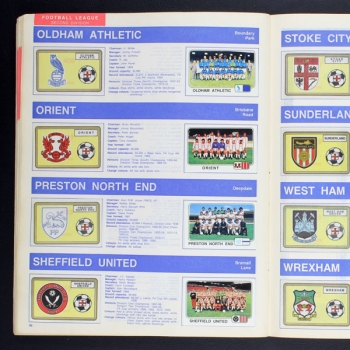 Football 79 Panini Sticker Album komplett