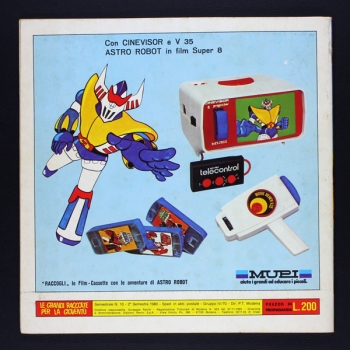 Astro Robot Panini Sticker Album komplett - IT