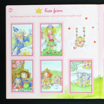 Prinzessin Lillifee Blue Ocean Sticker Album komplett