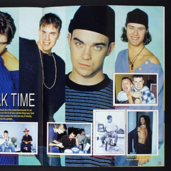 Take that The 94' Tour Panini Sticker Album komplett - GB