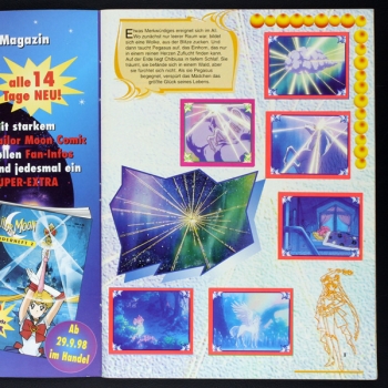 Sailor Moon Neue Serie Merlin Sticker Album komplett