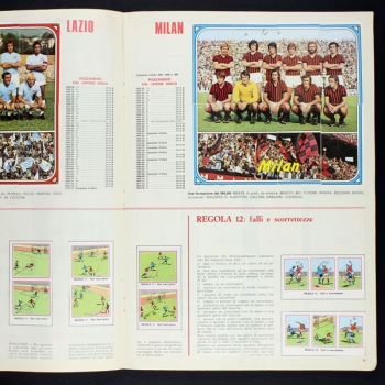 Calciatori 1974 Panini Sticker Album komplett