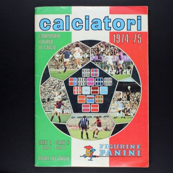 Calciatori 1974 Panini Sticker Album komplett