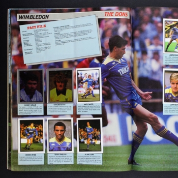 Soccer 88 Daily Mirror Sticker Album komplett