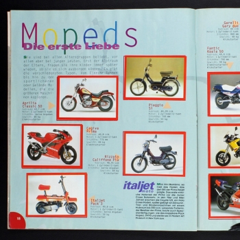 Top Moto Panini Sticker Album komplett