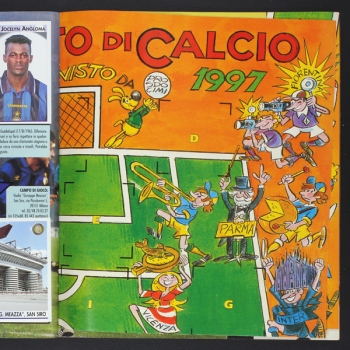 Calcio Coppe 1996 Panini Sticker Album komplett