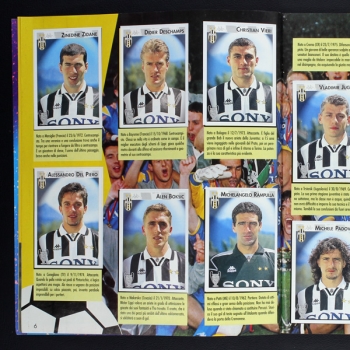 Calcio Coppe 1996 Panini Sticker Album komplett