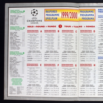 Champions League 1999 Panini Sticker Album komplett - HR