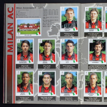 Champions League 1999 Panini Sticker Album komplett - HR