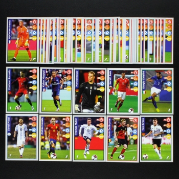 Kellogg's Superstars 2018 Panini Sticker Poster komplett