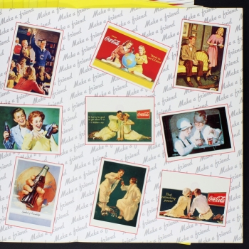 The World of Coca Cola Panini Sticker Album komplett