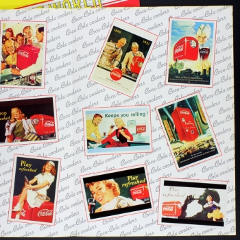 The World of Coca Cola Panini Sticker Album komplett